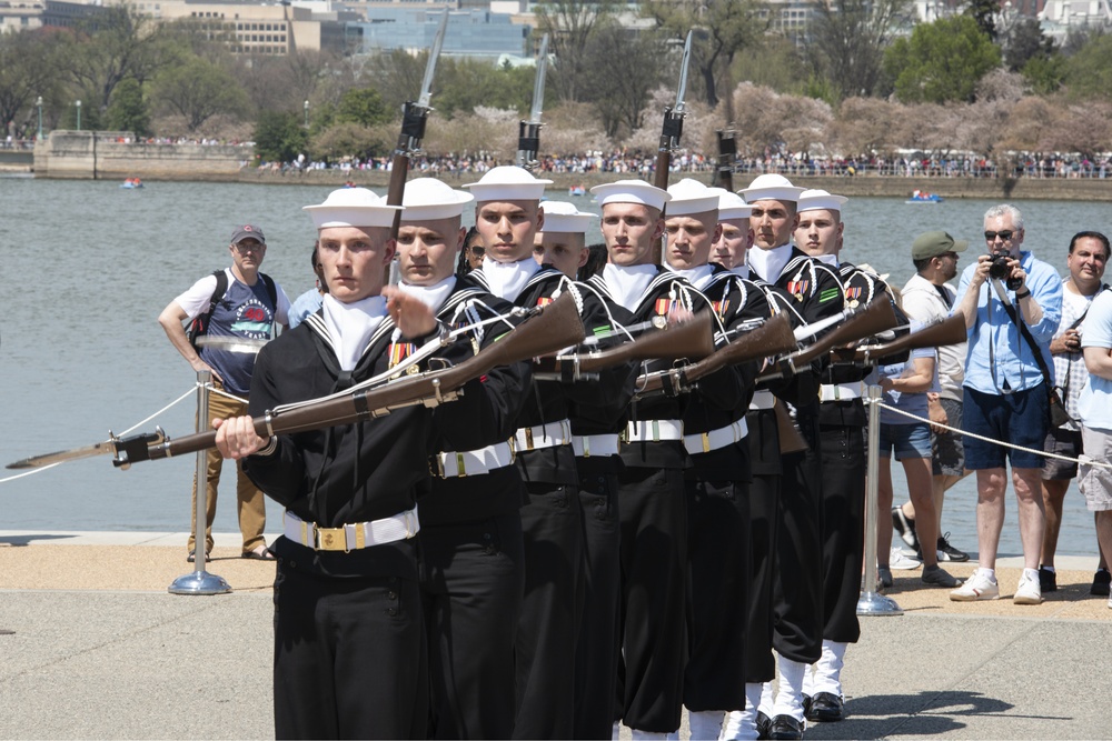 Cherry Blossom Festival Joint Service Drill Team Exhibition