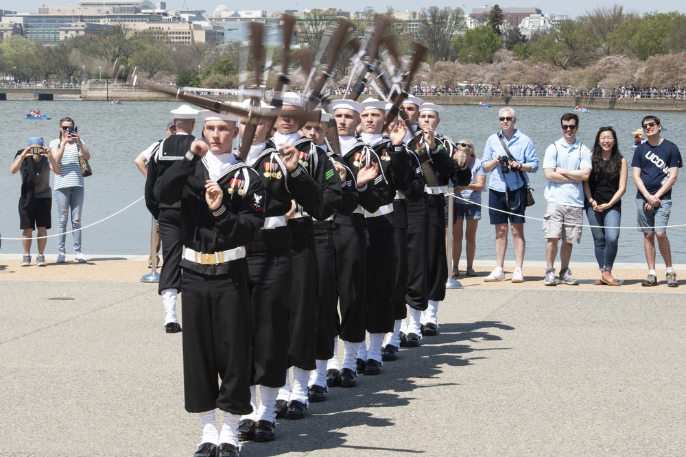 Cherry Blossom Festival Joint Service Drill Team Exhibition