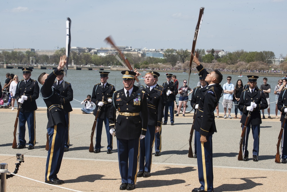 Cherry Blossom Festival Joint Service Drill Team Exhibition