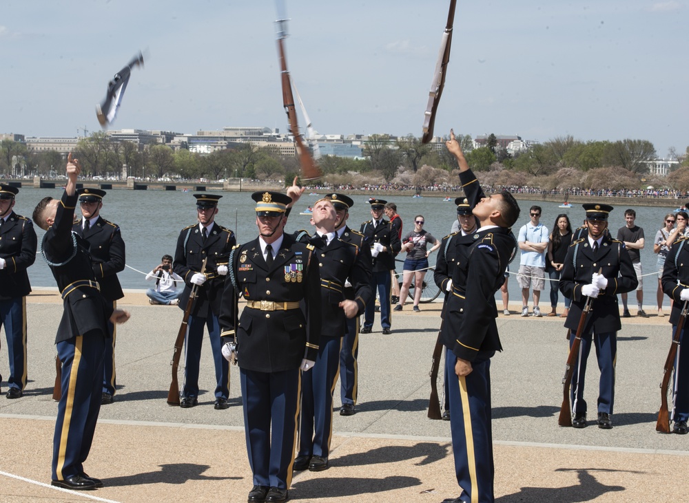 Cherry Blossom Festival Joint Service Drill Team Exhibition