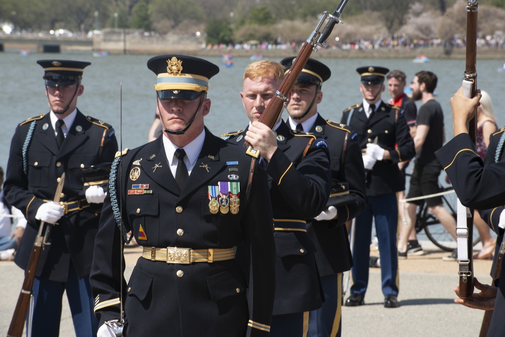 Cherry Blossom Festival Joint Service Drill Team Exhibition