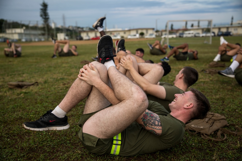 Heavily Meditated | MWHS-1 gets flexible during unit yoga class