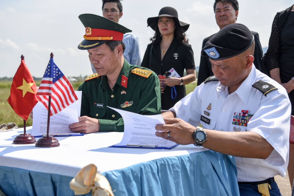 DPAA Conducts Repatriation Ceremony in Vietnam