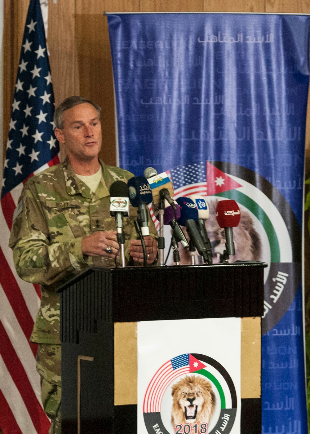 Jordanian and U.S. forces announce the start of Eager Lion 2018