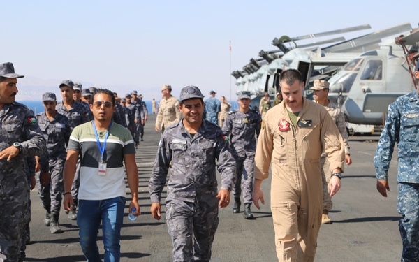 77th NIB visits the IWO