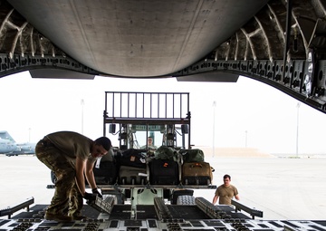 816th EAS Moves Cargo through undisclosed locations in Iraq and Syria
