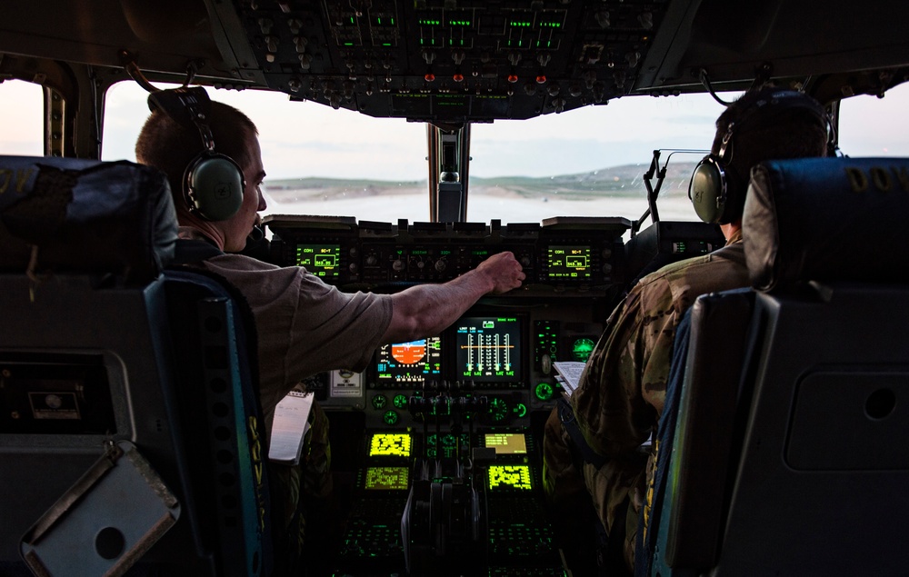 816th EAS Moves Cargo through undisclosed locations in Iraq and Syria