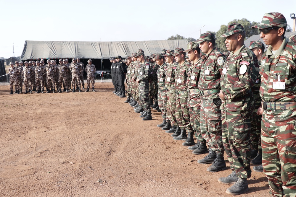 Opening Ceremony: Exercise African Lion 18