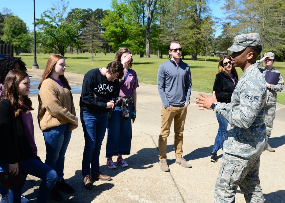 Lowndes Young Leaders visit Columbus AFB