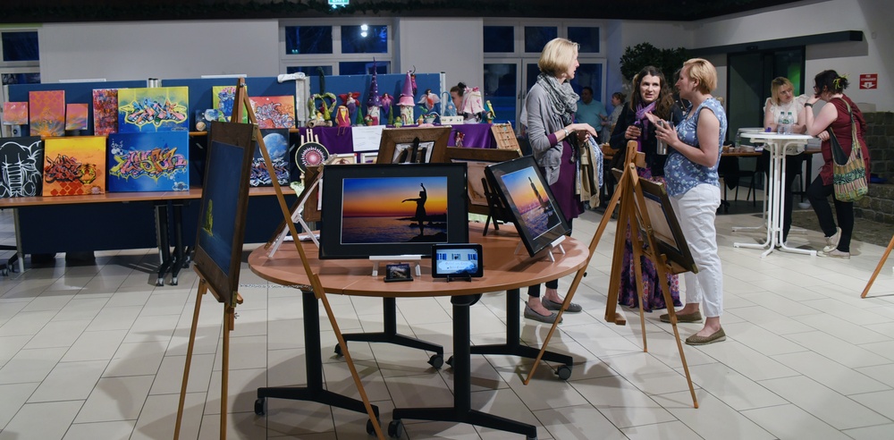 Local Artists Display Talents in Garmisch Community Art Show