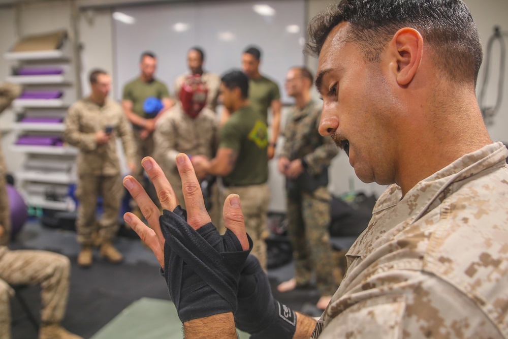 26th MEU Marines enhance combat readiness with the Marine Corps Martial Arts Program