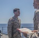 U.S. Marine Corps Cpl. Darrel Dellinger’s Reenlistment Ceremony