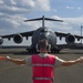 Last evacuated C-17 returns home