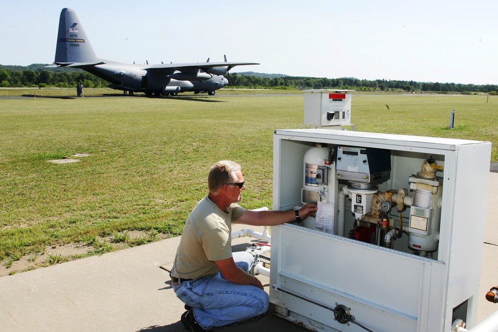 2015 military training at Sparta-Fort McCoy Airport