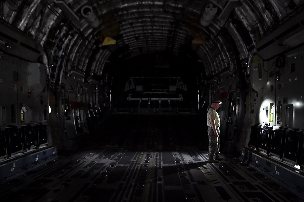 JB Charleston trains ANG to be globemasters