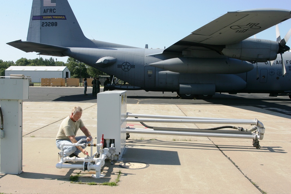 2015 military training at Sparta-Fort McCoy Airport