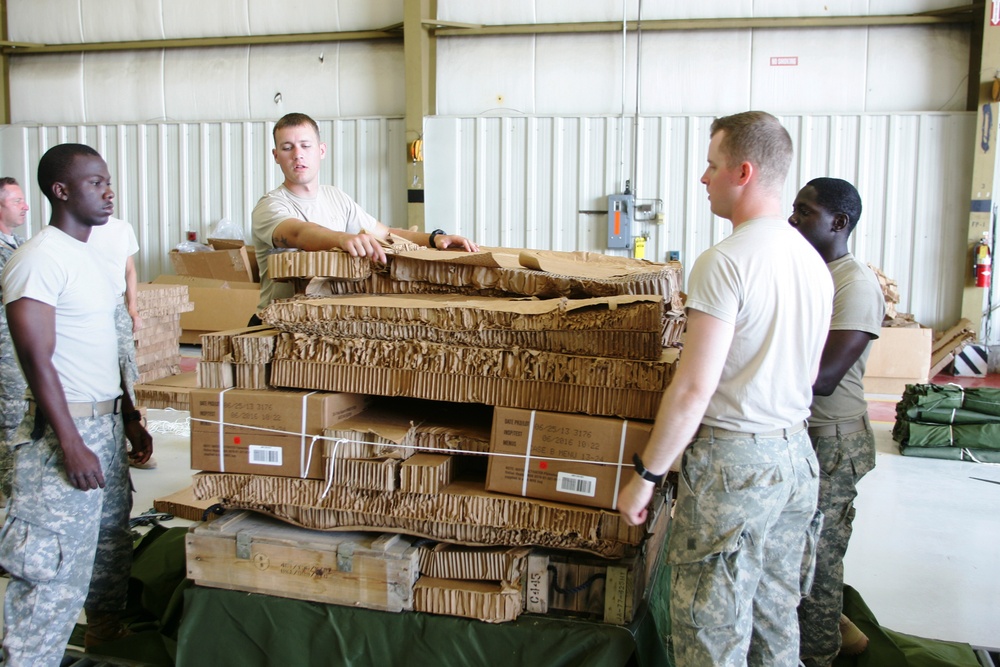 2015 military training at Sparta-Fort McCoy Airport