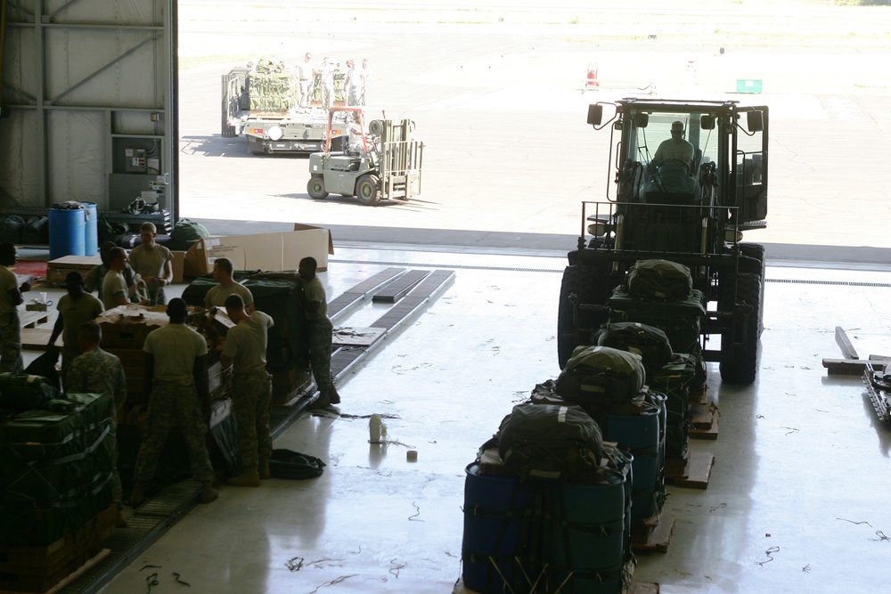 2015 military training at Sparta-Fort McCoy Airport