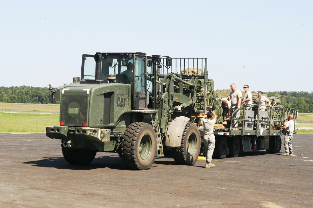 2015 military training at Sparta-Fort McCoy Airport