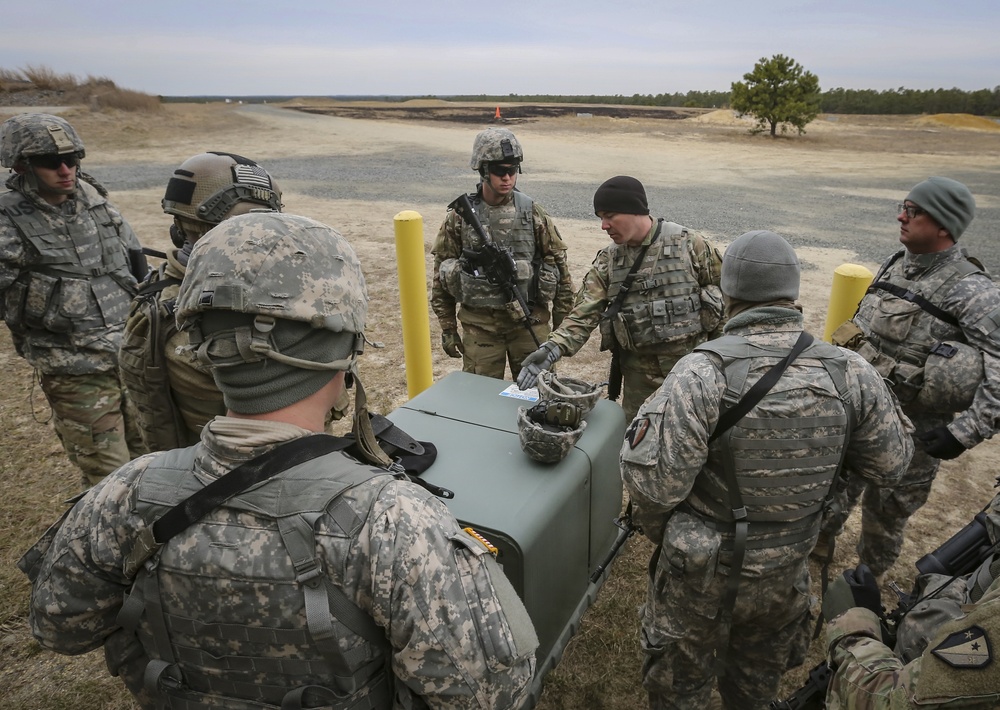 Live-fire battle drills