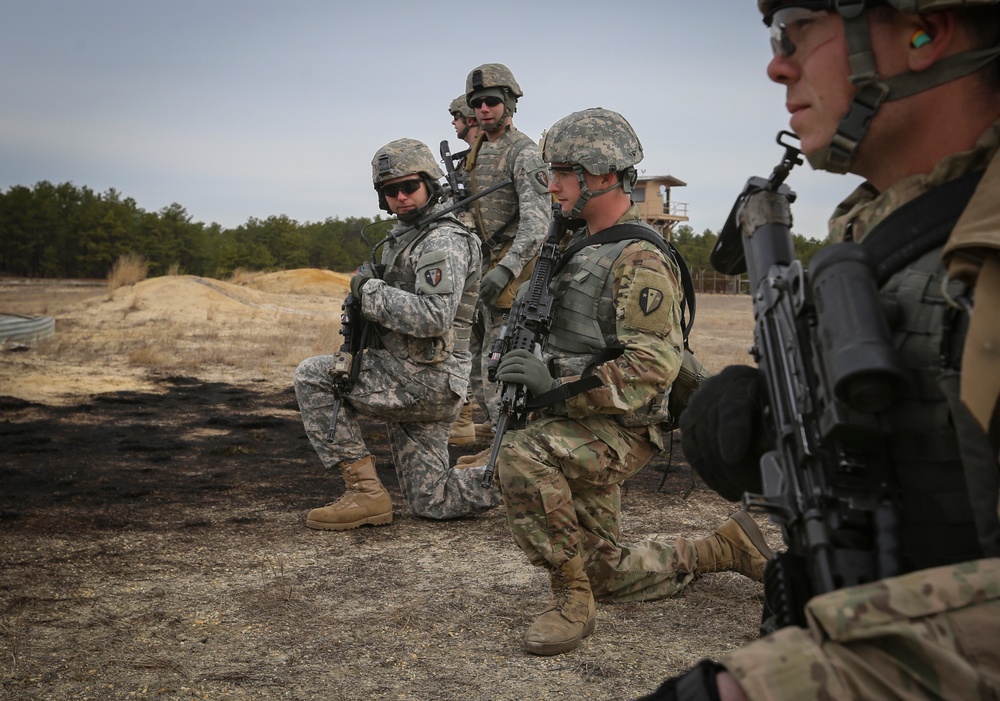 Live-fire battle drills