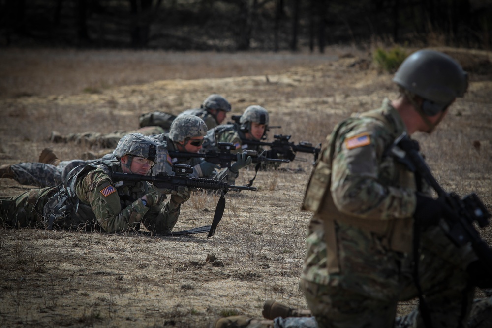 Live-fire battle drills