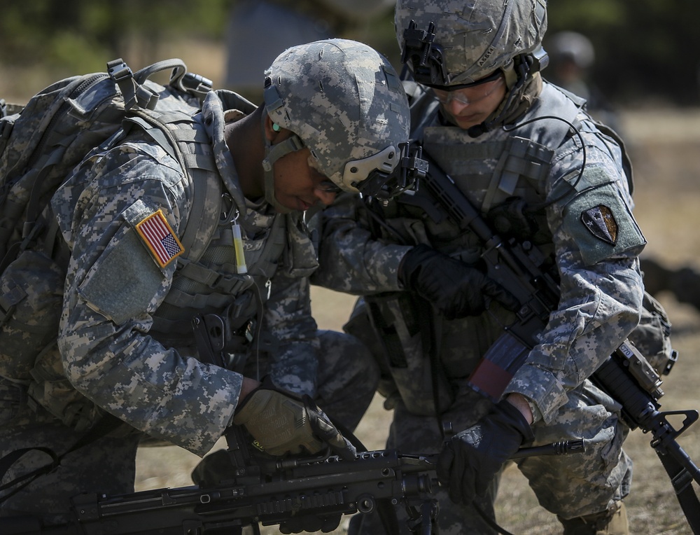 Live-fire battle drills