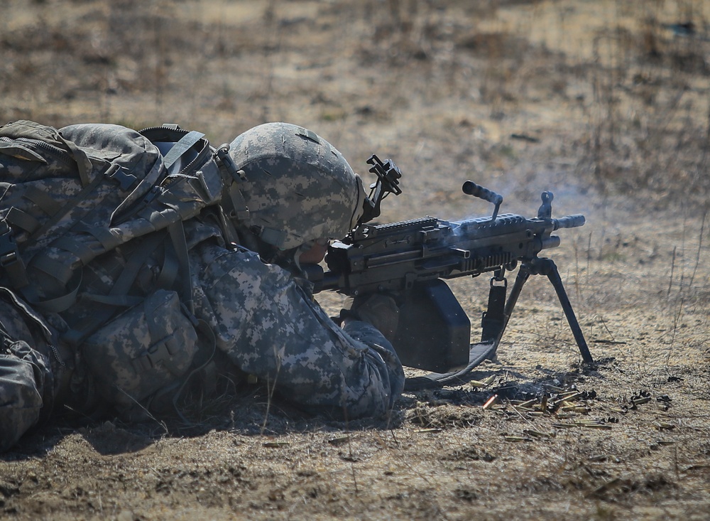 Live-fire battle drills