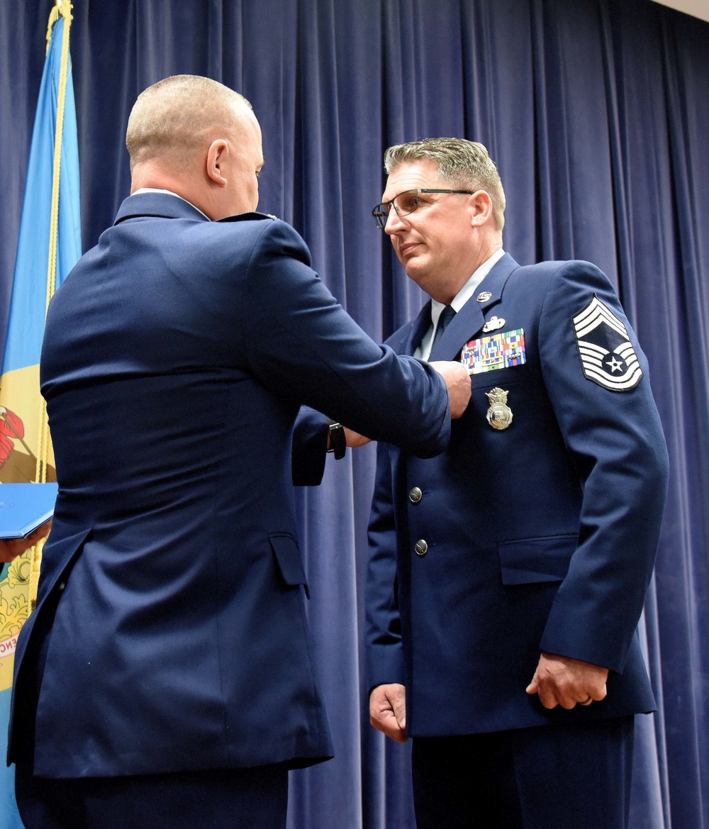 166th Security Forces Chief Retires