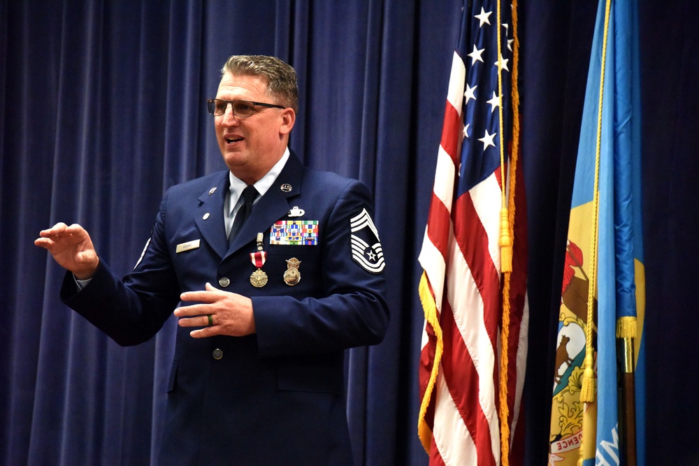 166th Security Forces Chief Retires