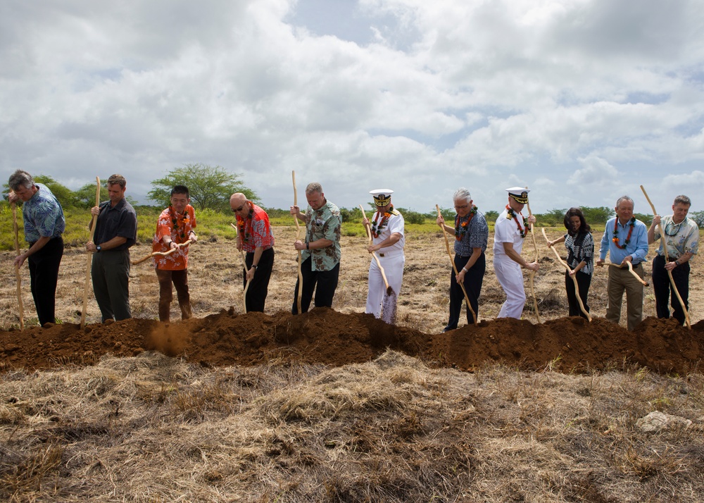 West Loch Solar Project Ground Breaking Ceremony at Joint Base Pearl Harbor-Hickam West Loch Annex
