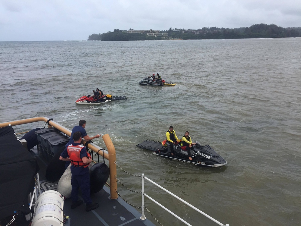 Coast Guard responds to severe storm flooding on Kauai