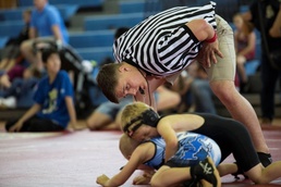 Local, U.S. Community Competes during 2nd Gladiator Junior Wrestling Okinawa Open Tournament