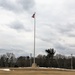 American Flag and Fort McCoy