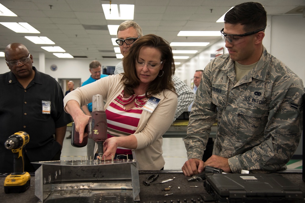 AMC Civic Leaders visit MacDill