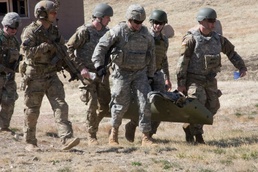MedEvac: 10th SFG (A), 4th CAB practice lifesaving training