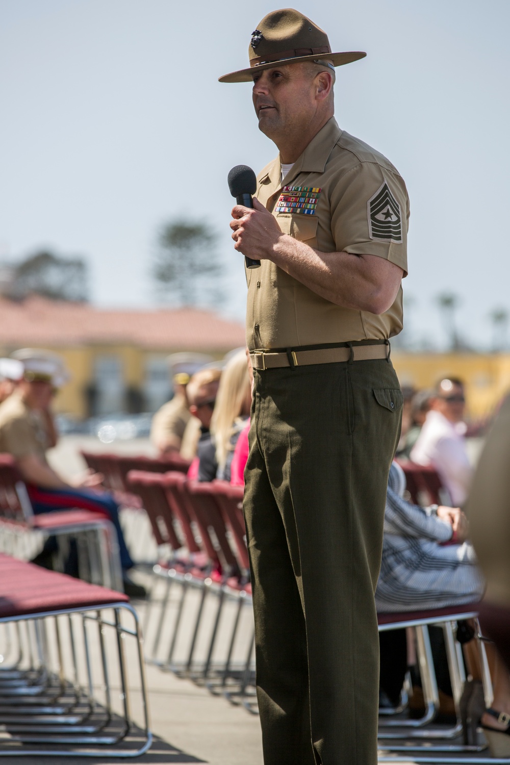 MCRD San Diego/WRR Sgt. Maj. Post and Relief Ceremony