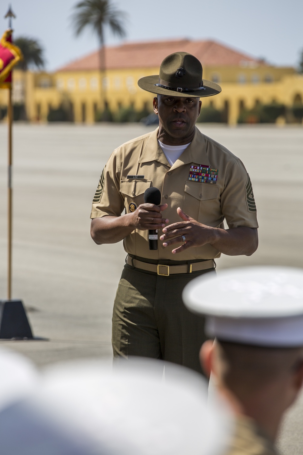 MCRD San Diego/WRR Sgt. Maj. Post and Relief Ceremony