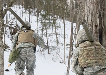 Soldiers Move to Set Up Explosives
