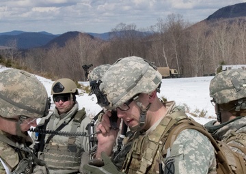 Soldier Calls to Clear Range