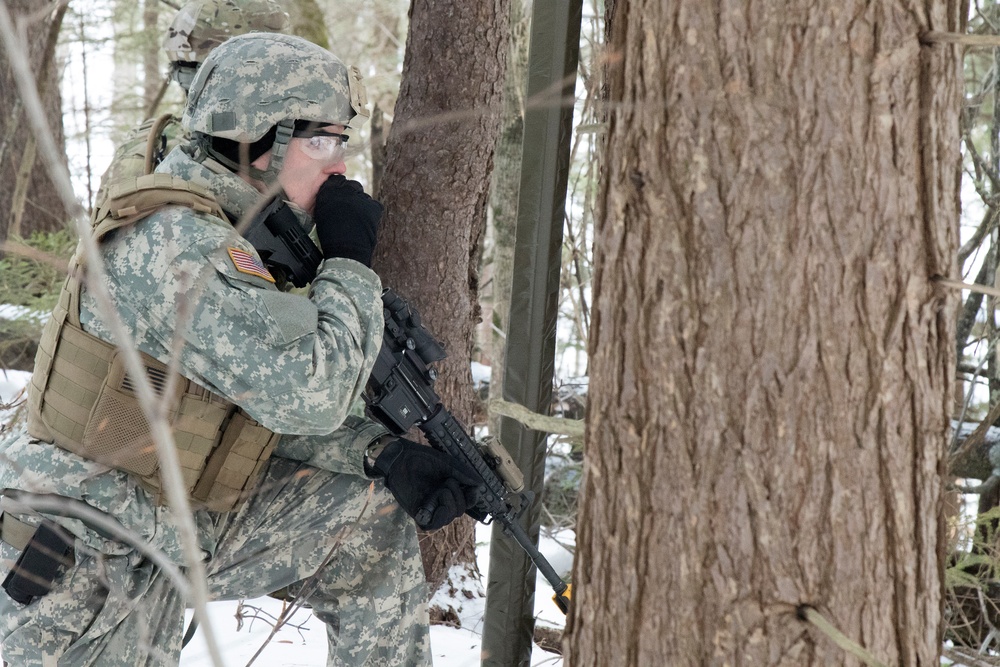 Soldier Provides Security