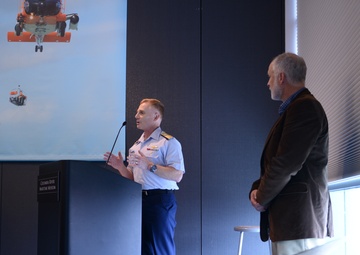 CGC Bluebell propeller displayed at Columbia River Maritime Museum
