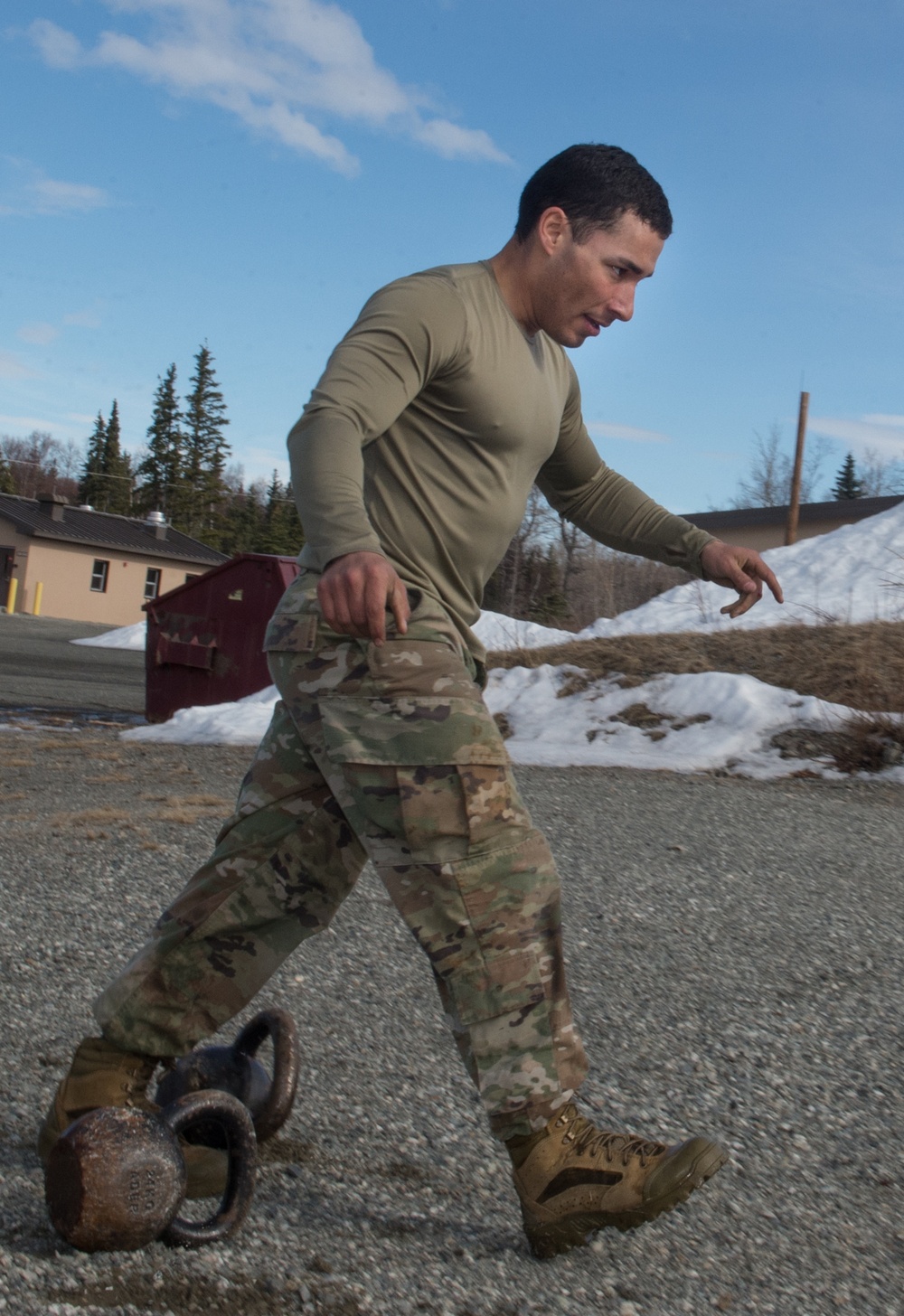 Lethality: U.S. Army Alaska snipers conduct stress shooting drills