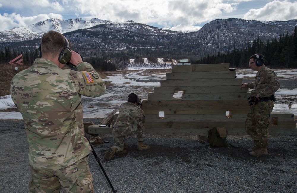 Lethality: U.S. Army Alaska snipers conduct stress shooting drills