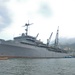 USS Emory S. Land (AS 39) is moored at Commander, Fleet Activities Sasebo during a deployment