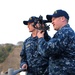 Junior Officers conduct seamanship training on USS Blue Ridge.