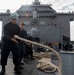 USS Pearl Harbor Departs Victoria, British Columbia