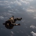 Pararescue Airmen practice military free fall