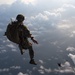 Pararescue Airmen practice military free fall