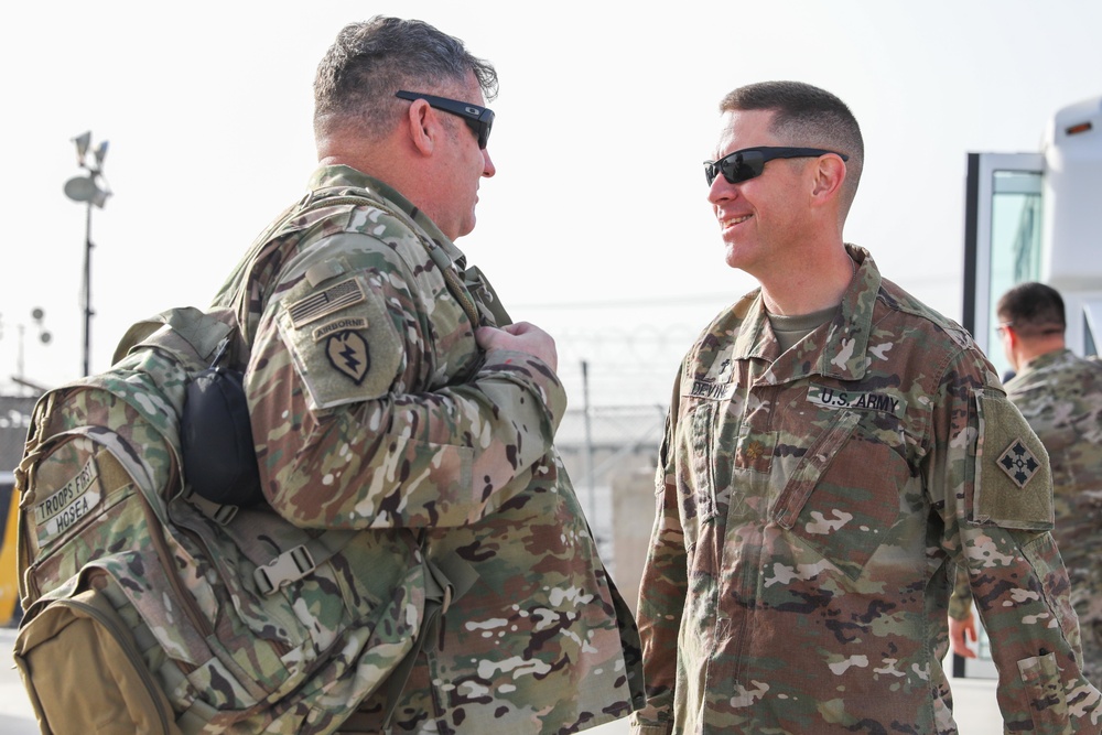 Operation Proper Exit: Wounded warrior, chaplain reunite after six years